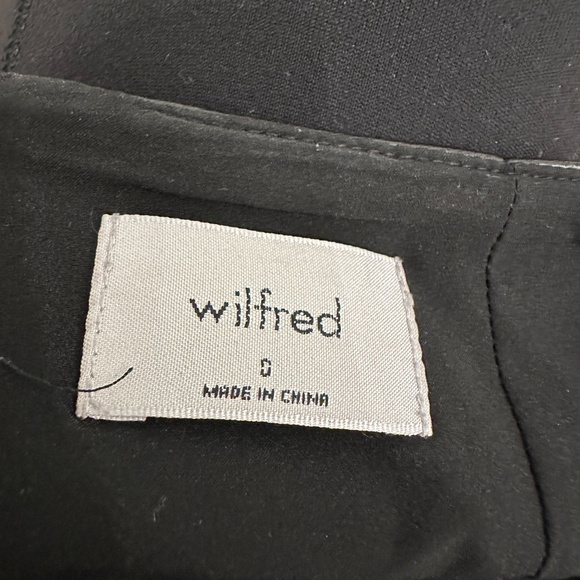 Aritzia Wilfred Oracle Faux Leather Mini Skirt, 0 - Picture 4 of 6